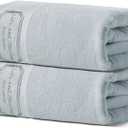 REDKISS Extra Large Bath Towels Set of 2, 35x70 inches Hotel Towels Large Size, 100% Cotton Highly Absorbent Bath Sheets, Super Soft Oversized Bath Towels for Bathroom, Spa