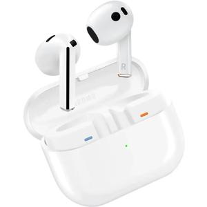 SAMSUNG Galaxy Buds3 (2024) Water Resistant, AI Real-Time Language Interpreter, True Wireless Bluetooth 5.4 Earbuds, Hi-Fi Sound, Noise Cancelling, Touch Control (White) 