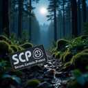 5 x 1Pc Black SCP Foundation Special Containment Procedures Foundation Logo Military Hook Loop Tactics Morale Luminous Patch Tactical Bag AccessoriesTactical and Personal Defense