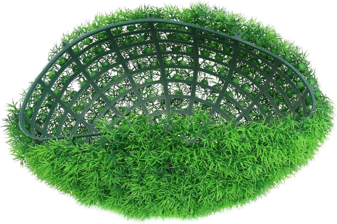 MAGICLULU 1pc Artificial Plant Ball Ceiling Decor Simulated Grass Ball Pendant Imitated Grass Decoration for Home Birthday Wedding