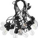 Camping String Lamp 15m 15leds Led Outdoor Lights Waterproof Tree Lights for Wedding Decorative Tent Lamp 110v Us Plug