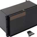 Smoke Waterproof Marine Splash Cover Double DIN 4 Radio Stereo Covers For Motorcycles Slingshot Polaris Cars Boats ATVs