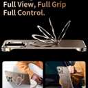 IMCHEN for iPhone 16 Pro Max Case - Magnetic 360 Rotatable Ring Stand, Metal Heavy-Duty Protection, Desert