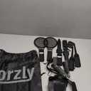 Switch Sports Games 2024 Accessories Bundle Pack for Nintendo Switch & OLED with Tennis Rackets, Golf Clubs, Chambara Swords, Soccer Leg Straps & Joycon Grips - With Carry Bag - SOLID BLACK