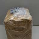 HOMBERKING 4 Pieces 63oz/8cup Large Glass Food Storage Containers with Lids, Meal Prep Containers, Airtight Bento Boxes with Leak Proof Locking (2 Containers + 2 Lids) - Microwave, Oven Safe (Black)