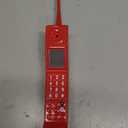 Vintage Brick Phone Prop, Old School Pagers and Beepers, 90s Fake Cellphone for Home Living Room Decoration (Red)