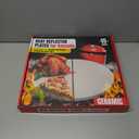 Half-Moon Ceramic Heat Deflector Plates for Kamado Joe Classic I, II, III - 15 Inch Pizza Stone - Kamado Joe Accessories and Replacement Parts by Smoker Chef - 2-Pack