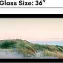 Americanflat 8x36 Picture Frame with Polished Plexiglass - Signature Collection - Gallery-Style Frames Made of Engineered Wood - Photo Frame for Wall Display - Black