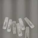 Command 5 lb Large Utility Hooks, 7 Wall Hooks and 12 Strips, Damage Free Hanging with Adhesive Strips, No Tools for Hanging, Organization and Storage | 12-Strips, Organize, Damage-Free