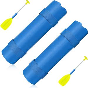 Deekin 2/4 Pack Paddle Float for Flotation Kayak Canoe Surf Paddleboarding Gifts - Prevent Paddle Sinking in Water (Sky Blue)