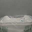 FINESSY White Plastic Storage Bins for Shelves, Small Closet Kitchen Storage Containers for Pantry Bathroom Office Organization Baskets, Cabinet Organizing Containers, White Organizer Bins for Shelves