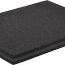 Okuna Outpost Packing Foam Sheets - 16 x 12 in, 1/2 in Thick, 2-Pack, Black - Customizable Tool Box Foam Inserts & Cushioning Padding for Crafts & Cosplay
