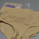 Molasus Women's Cotton Underwear High Waisted Full Coverage Ladies Panties (L)
