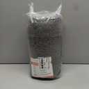 H.VERSAILTEX Bathroom Rugs Bath Rug Set 2 Piece Bathroom Contour Rug Toilet Mat Sets Non Slip Contour Bath Rug Ultra Thick Water Absorbent Striped Bath Mats Washable(36" x 24" Plus 20" x 24" U, Grey)