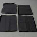 4 Pack Under Bed Storage, 90L Collapsible Closet Containers Organizers and Under Bed Storage Bins, Underbed Storage Bags for Wrapping Paper, Blanket, Towels, Clothes, Comforter, Sweaters, Linen Sheet