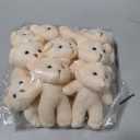 TOYANDONA 10 Pcs Mini Plush Bears, Bear Bulk Plush Stuffed Animals Tiny Soft Doll Present Stuffers for Graduation Birthday Baby Shower Party Favor and Decorations Cute Mini