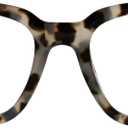 Peepers by PeeperSpecs womens Limelight Oversized Blue Light Blocking Reading Glasses (Gray Tortoise)