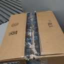 Coohom Oval Calming Donut Cuddler Dog Bed,Shag Faux Fur Cat Bed Washable Round Pillow Pet Bed, 3' x 3'