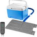 Ice Machine for Knee After SurgeryFull Coverage XL PAD, Cold Therapy Machine for Knee Recovery with Programmable Timer & Compression, Reduce Post-Op Swelling & Pain, ACL/Sports Injuries, Cryotherapy