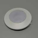 10 Inch LED Flush Mount Ceiling Light, Slim Dimmable Light Fixture Ceiling Mount for Kitchen, Bedroom, Metal and Glass Flush Ceiling Light Fixture for Low Ceiling, White, 17W, 3000K, 2 Pack