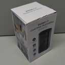 ROSEKM Humidifiers for Bedroom (1.1L), Small Cool Mist Humidifier for Home Plant and Baby Nursery, Quiet Ultrasonic Humidifier with 360 Nozzle, Auto Shut-Off, Filterless, Black