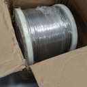 NUTYPE 1/8" T316 Stainless Steel Cable, Aircraft Cable for Deck Railing, 7x7 Strand Core, 1000FT, Come with Cutter
