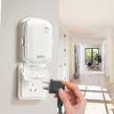 Outlet Wall Mount for Blink Sync Module Core, Sync Module Core Mount for Blink Indoor Outdoor Security Camera | No Messy Wires | No Drilling | Easy Installation - with Short Cable