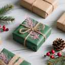 Sherika 24 Pcs Christmas Glitter Stems Artificial Pink Ornament Tree Picks for Christmas Tree Decor, DIY Crafts,Christmas Holiday Decorations, Wreath, Garland, Vase, Wedding and Home Decoration