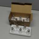 10 Pack Edison Replacement Light Bulbs,7-Watt E17 Screw Base ST40 Replacement Clear Glass Light Bulbs for Outdoor String Lights, Warm White