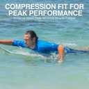 Kanu Surf Mens Mercury Rashguard for Men UPF 50+ Sun Protection Swim Shirts Rash Guard for Men (XX-Large, Wade Royal)