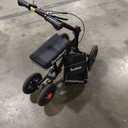 Deluxe Medical Scooter Double Handbrake, All Terrain Steerable Knee Scooter Crutch Alternative, for Adults Injured Ankle & Foot Recovery in Blacks