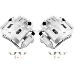 SCITOO 18-B4753 18-B4752 Rear Left & Right Disc Brake Calipers Assembly w/Bracket For Ford For Excursion 2000-2005,For Ford For F-250 Super Duty 2000-2004,For Ford For F-350 Super Duty 2000-2004