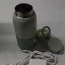 Cordless Portable Milk Warmer Super Fast Charging, Instant breastmilk, Formula or Water Warmer with 10 Ounces Big Capacity, Baby Flask for Vehicle,car,Airplane Journey