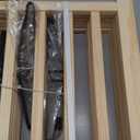 Solid Wood Freestanding Pet Gate,Nature Wood Dog Gates for Doorways The House,Pet Gate for Stairs,Freestanding Indoor Gate Safety Fence,16.9" Height-6 Panels