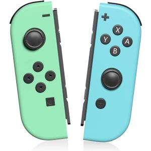 SZDILONG Upgraded Switch Controllers Replacement for Switch/OLED/Lite, Switch Controllers for Switch Controller,Switch Controllers Support/Screenshot/Wake-up/Motion Control/Dual Vibration (Blue Green)