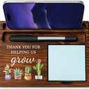 Bosses Day Gifts for Women Men Manager Sticky Note Holder Funny Office Decor for Women National Boss Day Decorations Gifts for Men Leader Supervisor Leader HR Office Desk A04 (You)