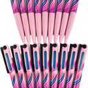 Fengtaiyuan, Rotating Pop-up Pens, 0.5mm, Black Ink, Writing Smooth, Quick Drying, 18Pack (BlackRM01x18)