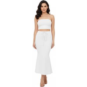 Saree Shapewear Petticoat for Women | Slim Fit Underskirt Comfortable Shapewear for Indian Ethnic Wear S
