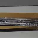 Black Shower Curtain Rod 31 to 80 Inch,1 Inch Diameter Adjustable Spring Tension Stainless Steel Telescoping Rod,Easy Install,No Rust