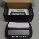 VINJOE Chess Clock Digital Chess Timer Professional for Board Games,Portable Digital Chess Clock & Game Timer with Basic,Bonus,Delay and Positive Time Features Best Gifts for Christmas(Without Battery