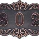 Door Number Plate, Apartment Door Number Sign, House Number Plaques with 14 Numbers