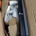 Aheaplus Industrial Pipe Clothing Rack, Reversible 79.7'' Clothes Rack for Hanging Clothes, Heavy Duty Garment Racks Closet Wardrobe with LED Lights& Shelves, Walk-in Closet System, Black (II-Medium)