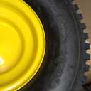 MAXROLLORS (2 Pack) 20x8.00-8 Lawn Mowe Tire and Wheel Tubeless, 3.5" Offset Hub, 3/4" Borehole, 3/16" Keyway, 4-Ply, Replacement 20x8-8 Rear Tire and Wheel Assemblies