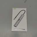 Acer USB C Hub, 10Gbps Type C Splitter with 4 USBC 3.2 Port, High Speed Type C Multiport Adapter for iPad MacBook Pro, iPhone 16/15, Surface Pro and MoreNot Support Monitor or Charging