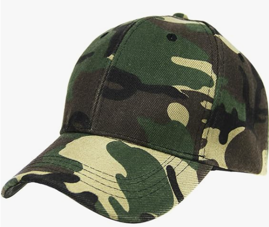 Unisex Outdoor Sports Baseball Cap Camouflage Sun Protection Hats Cotton Visor