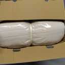 KASENTEX Queen Size Quilt Set, 3 Pieces Ultra-Soft Bedspread Coverlet with 2 Pillow Shams, Lightweight Bedding Set,Line Stitch Geometric, Machine Wash, Summer Bedding Set, Light Khaki