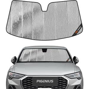 Pigenius Windshield Sun Shade for Audi Q3/Q3 Quattro 2015-2018 Front Window Sunshade - AstraGuard