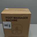 Foot Massager Machine with Heat, Upgraded Deep Rolling, Compression, Ankle Kneading, Shiatsu Foot Massager for Neuropathy Plantar Fasciitis, Gifts for Home Office Men Women Fits Up to 13"