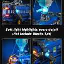 LED Light Kit for Lego Battle Bus Fortnite 77073 Set, Compatible with Lego 77073 Building Blocks Model(Not Include Blocks Set)