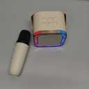 Mini Karaoke Machine Speaker for Kids Adults,Portable Bluetooth with 1-2 Wireless Microphones,Christmas Birthday Gifts Toys Girls Boys Ages 4, 5, 6,7, 8,9,10,11,12+ Years Old Toddler (Off-White -1Mic)